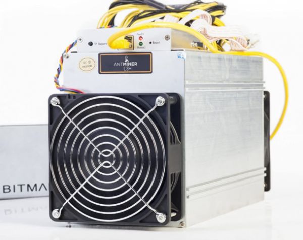 Bitmain Antminer L3++ Bitcoin Miner + Bitmain APW3++ Netzteil 1600W